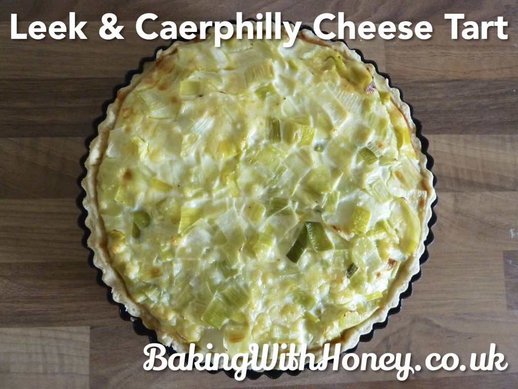 Leek and Caerphilly Cheese Tart