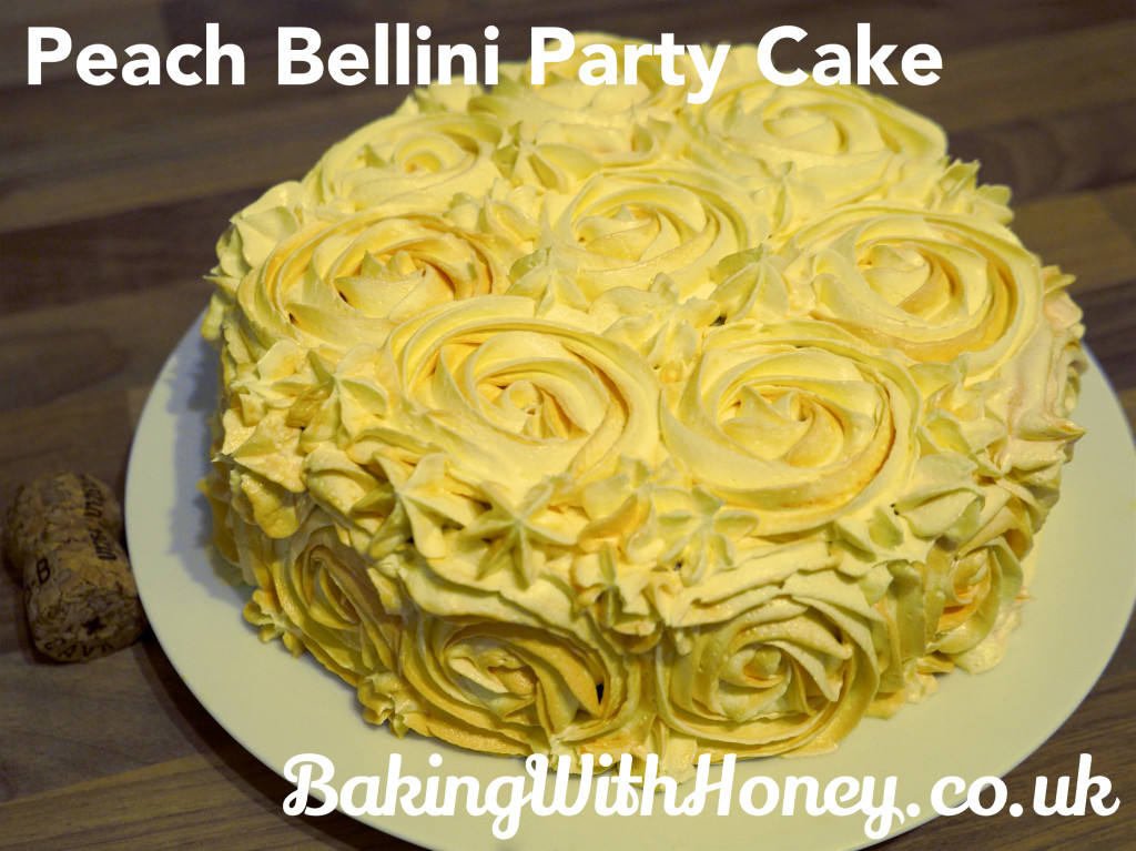 Peach Bellini Party Cake