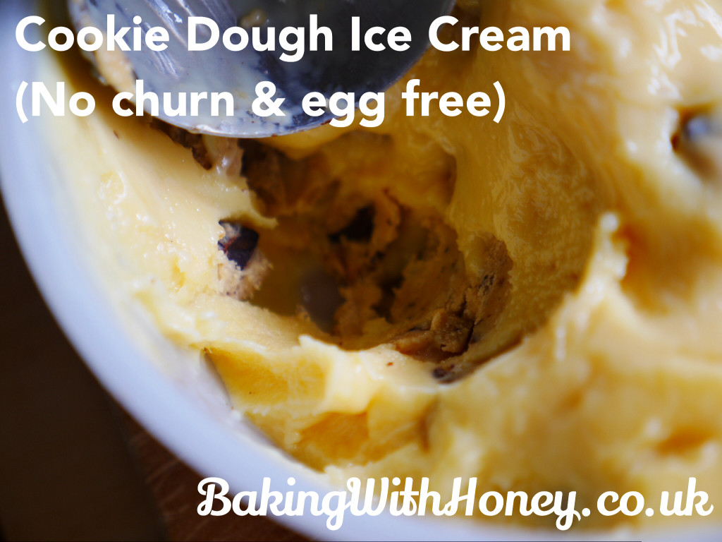 Cookie Dough Ice Cream No Churn Egg Free Eggless