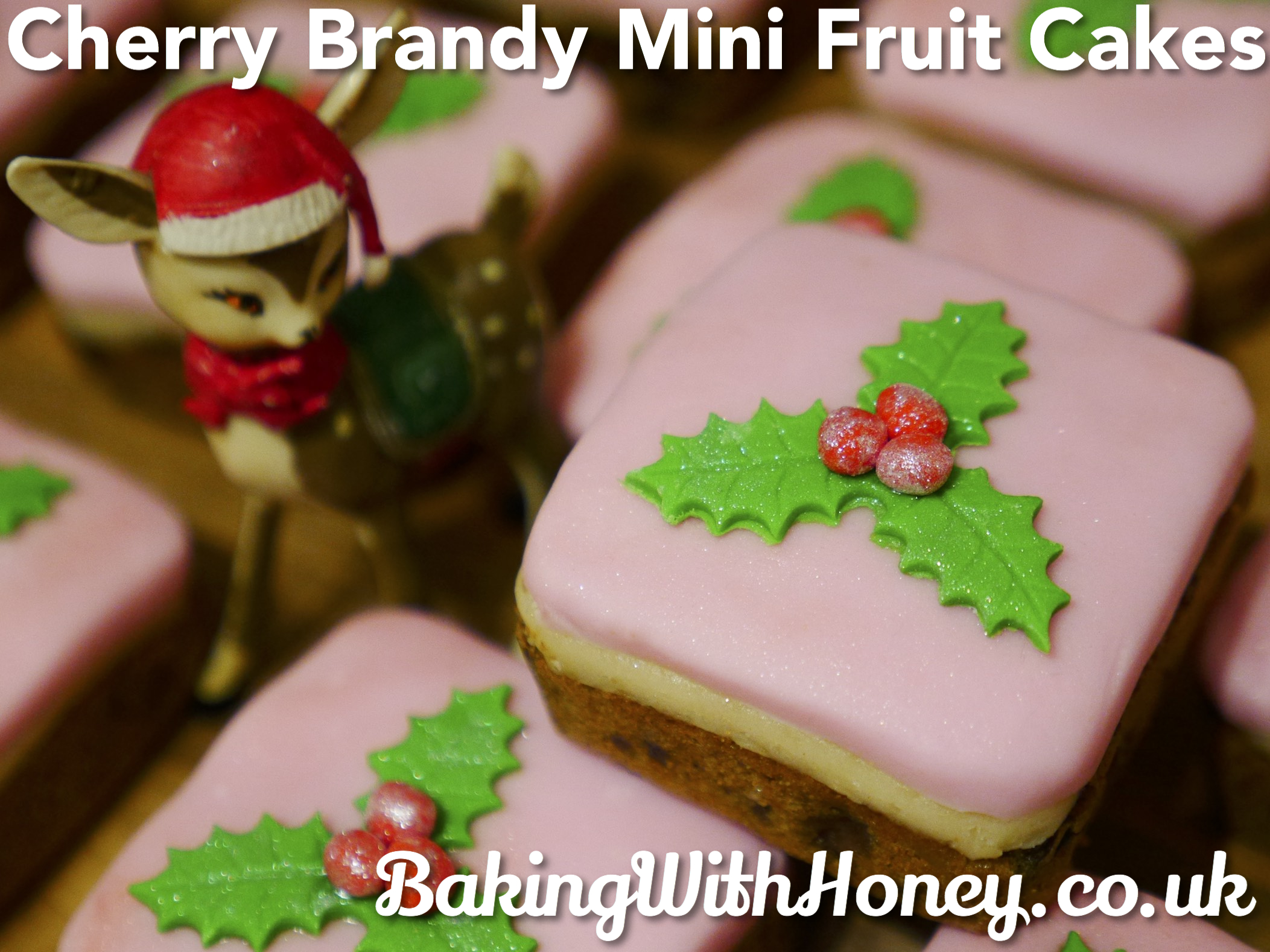 Mini Cherry Brandy Fruit Cakes