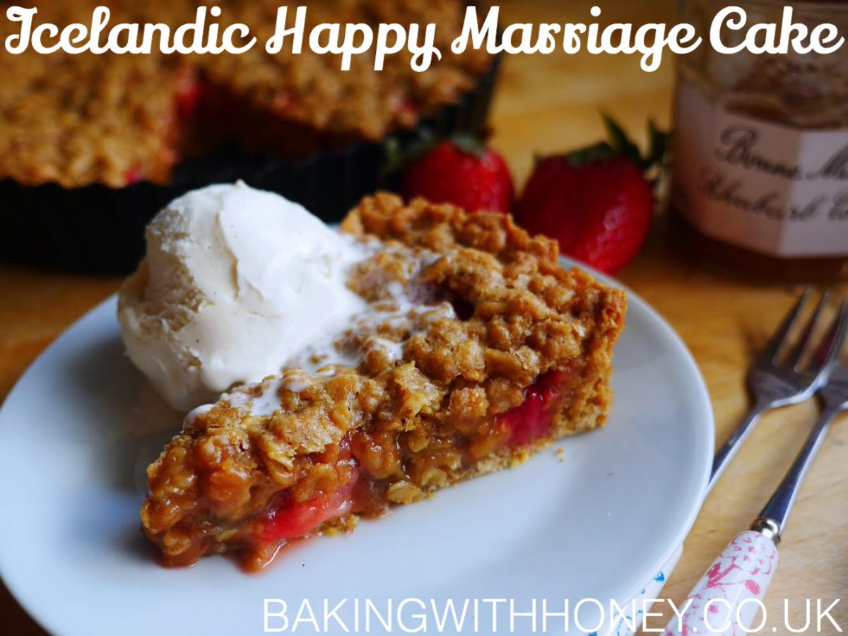 Vegan Icelandic Happy Marriage Cake | Hjónabandssaela