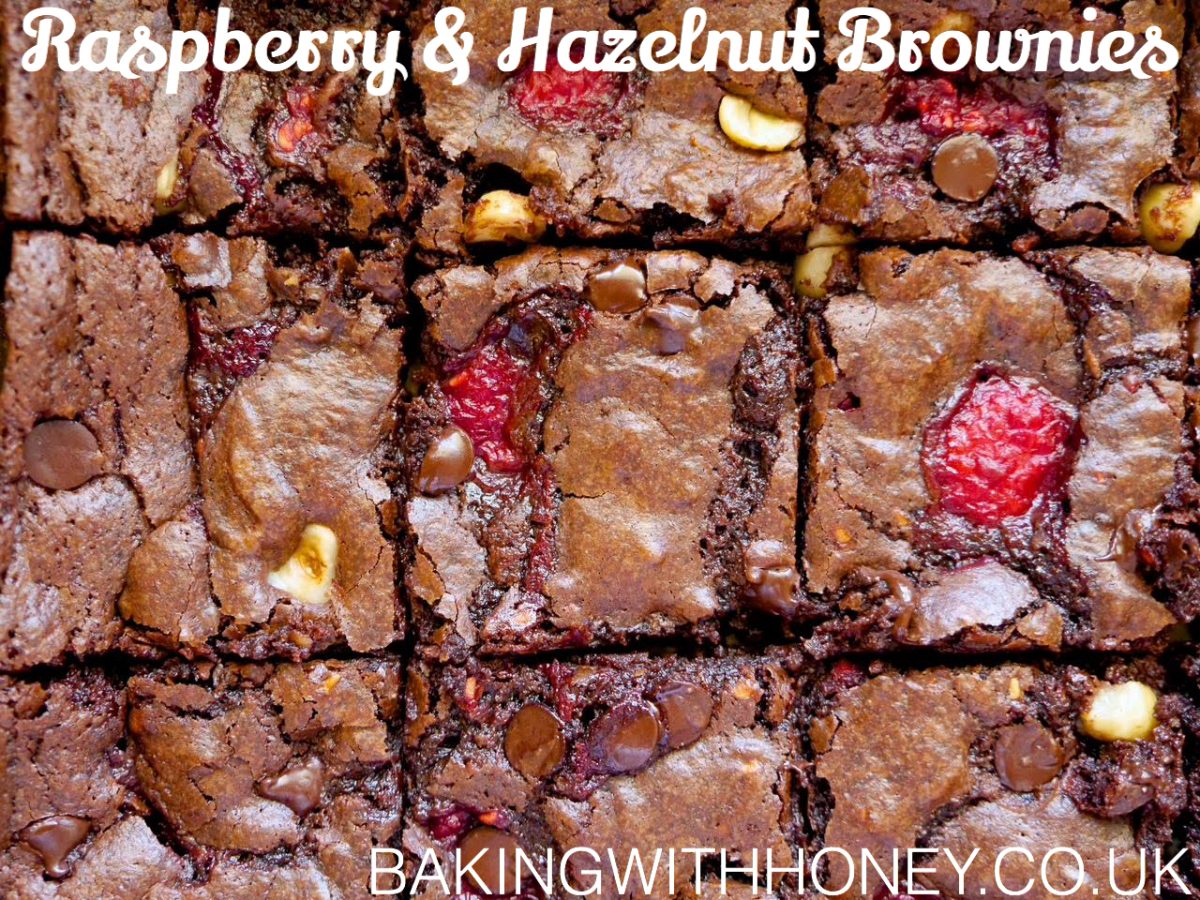 Raspberry and Hazelnut Vegan Brownies Recipe