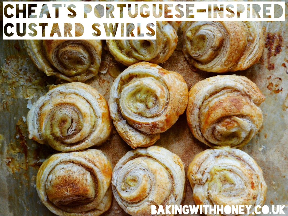 Vegan Portuguese Custard Swirls (Not Tarts!)
