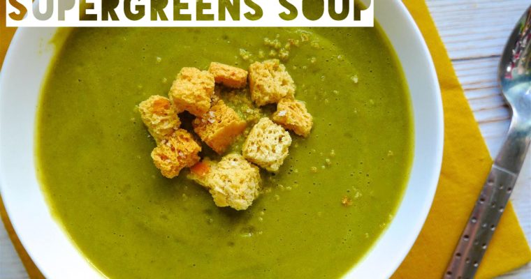 Fast’n’Fresh Supergreens Soup