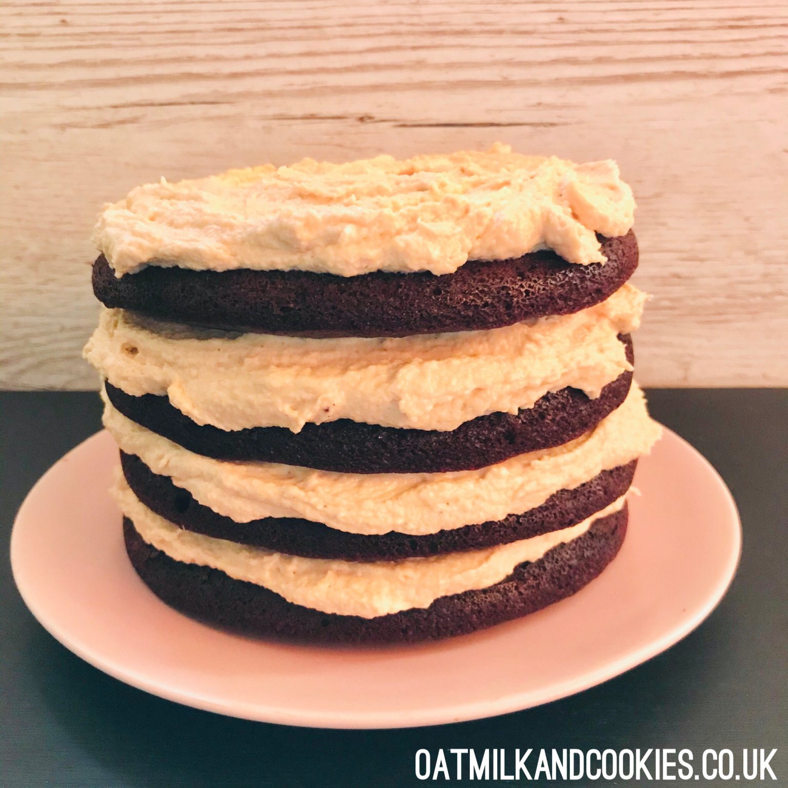 Veganising Nigella Chocolate Peanut Butter Cake Oat Milk & Cookies