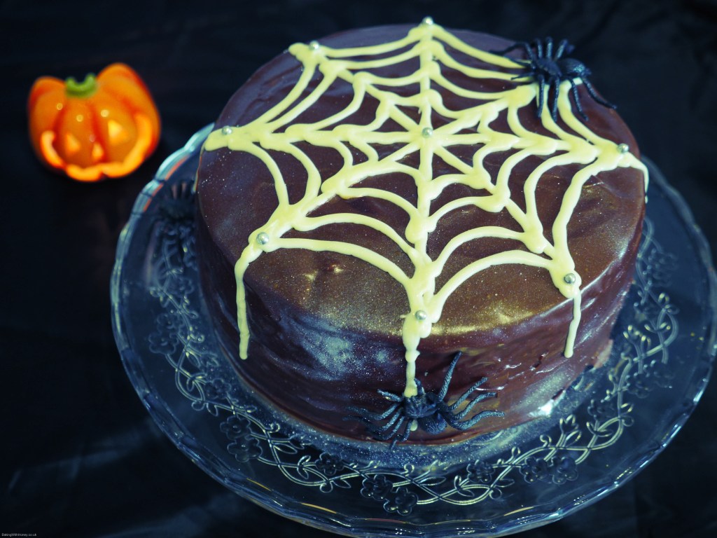 Spooky Chocolate & Ginger Hallowe’en Cake