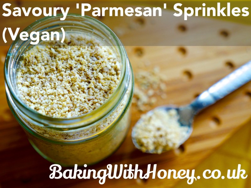 Savoury Parmesan Sprinkles (Vegan)