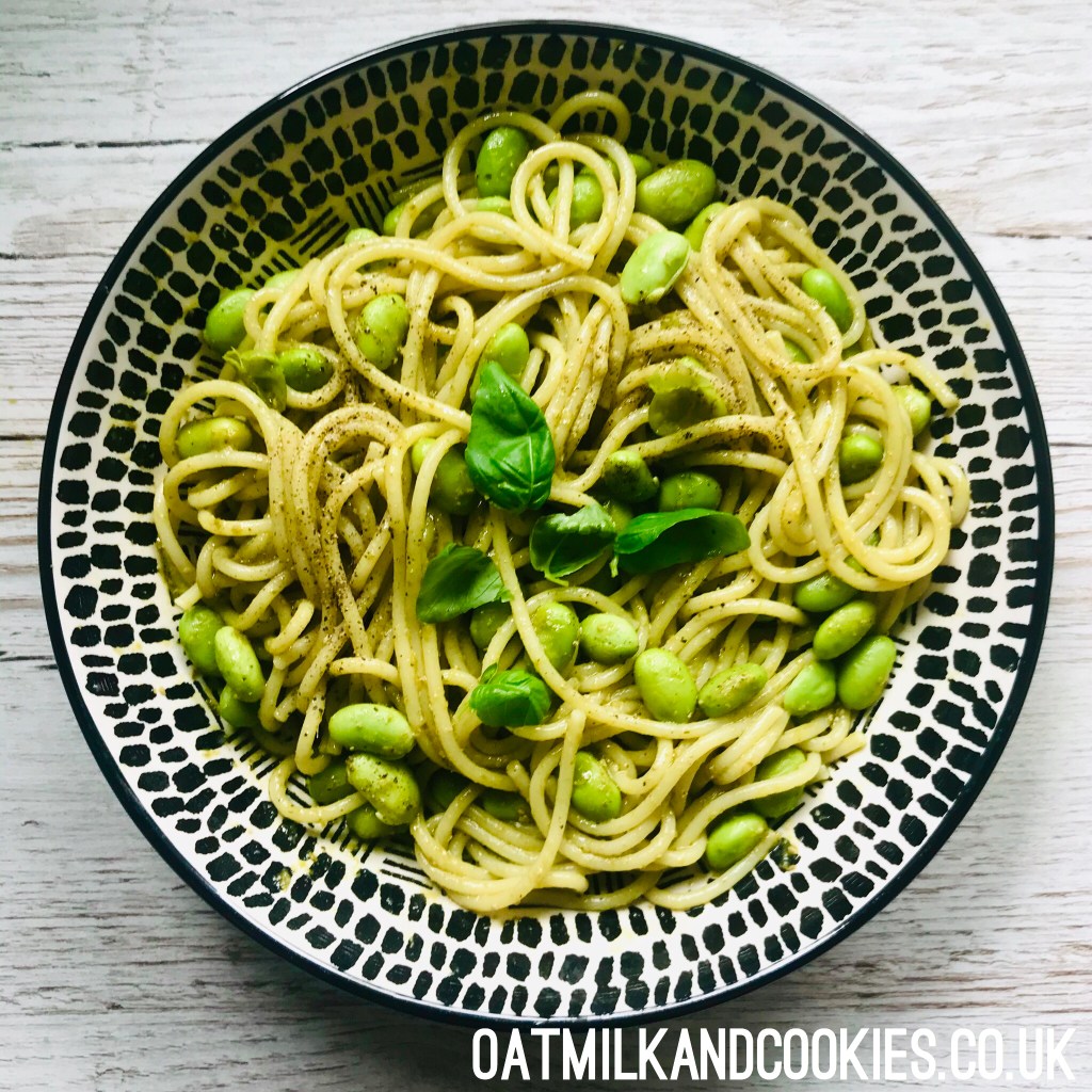 Quick Homemade Pesto Pasta –&nbsp;Vegan