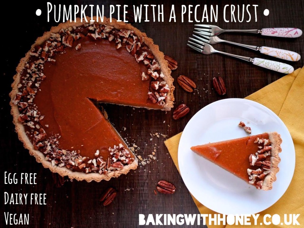 Pumpkin Pie With A Pecan&nbsp;Crust