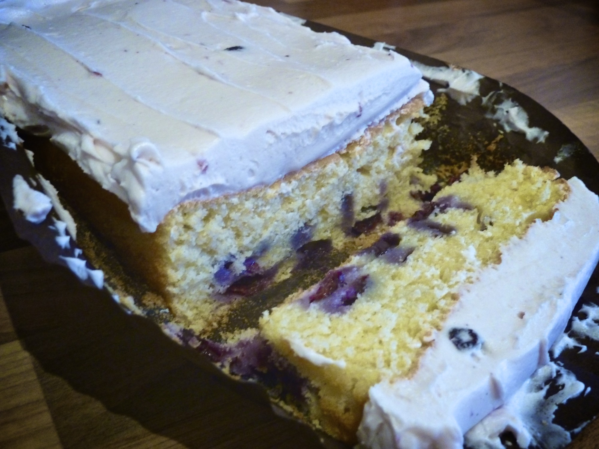 Vanilla & Blueberry Loaf Cake