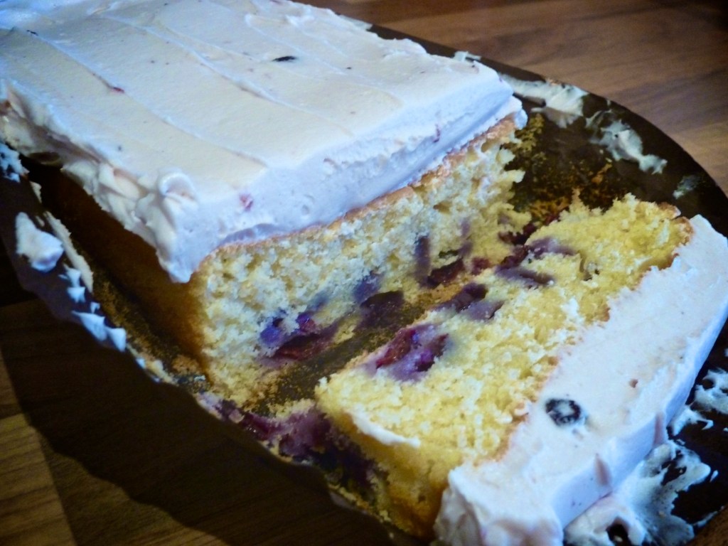 Vanilla & Blueberry Loaf&nbsp;Cake