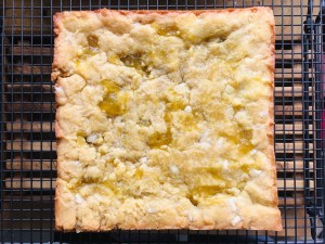Vegan Lemon Curd Blondies Recipe