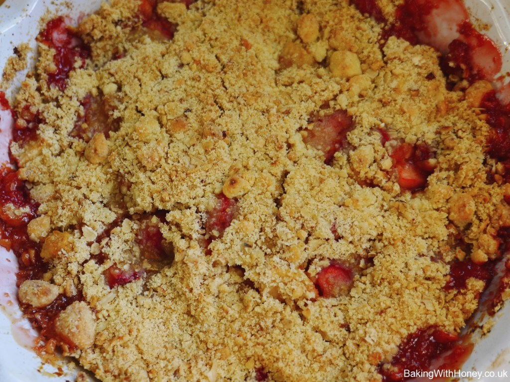 Strawberry & Caerphilly Cheese Summer&nbsp;Crumble