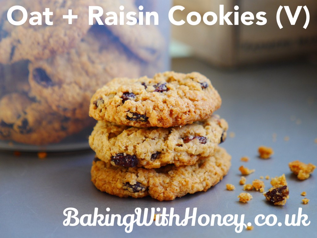 Oat and Raisin Cookies Vegan 