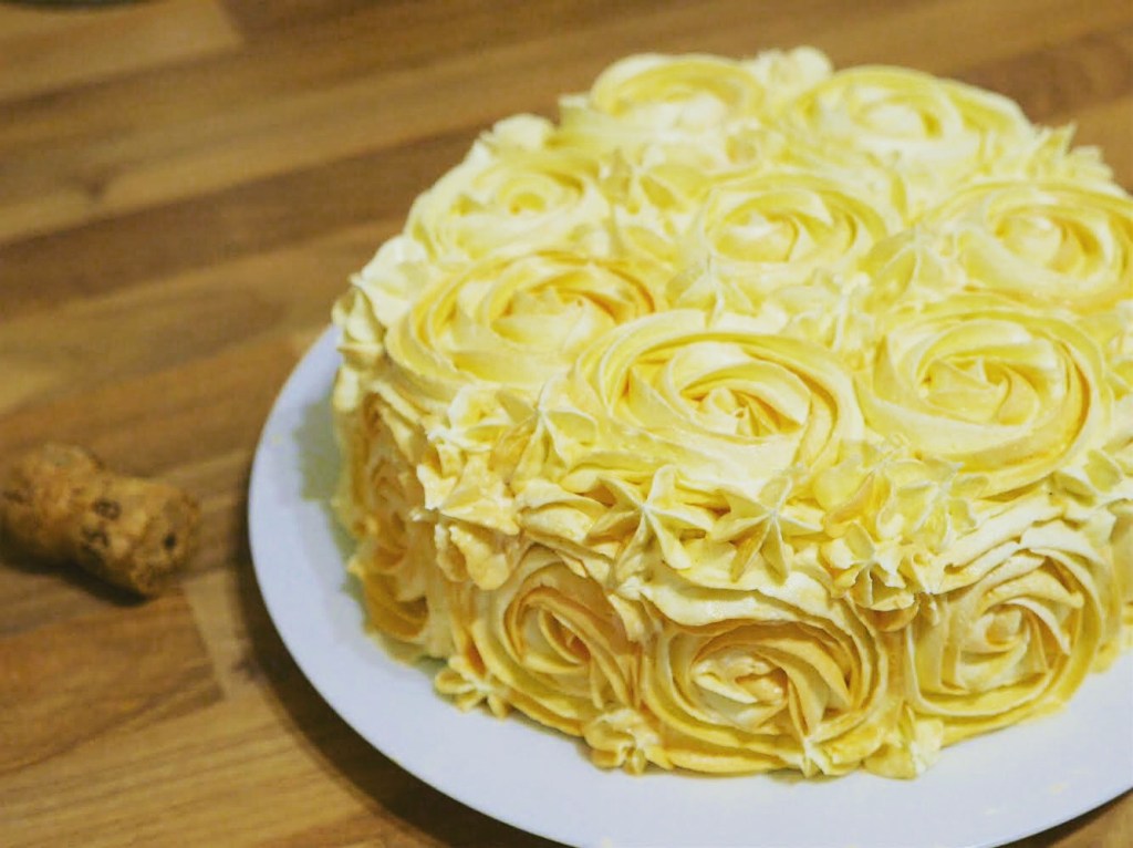 Peach Bellini Party Cake