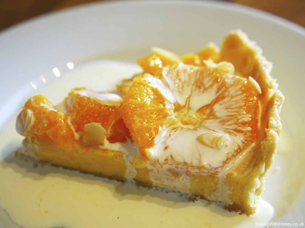 Caramelised Orange & Almond&nbsp;Tart
