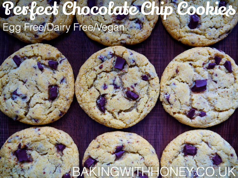 Perfect Chocolate Chip Cookies Egg Free Dairy Free Vegan