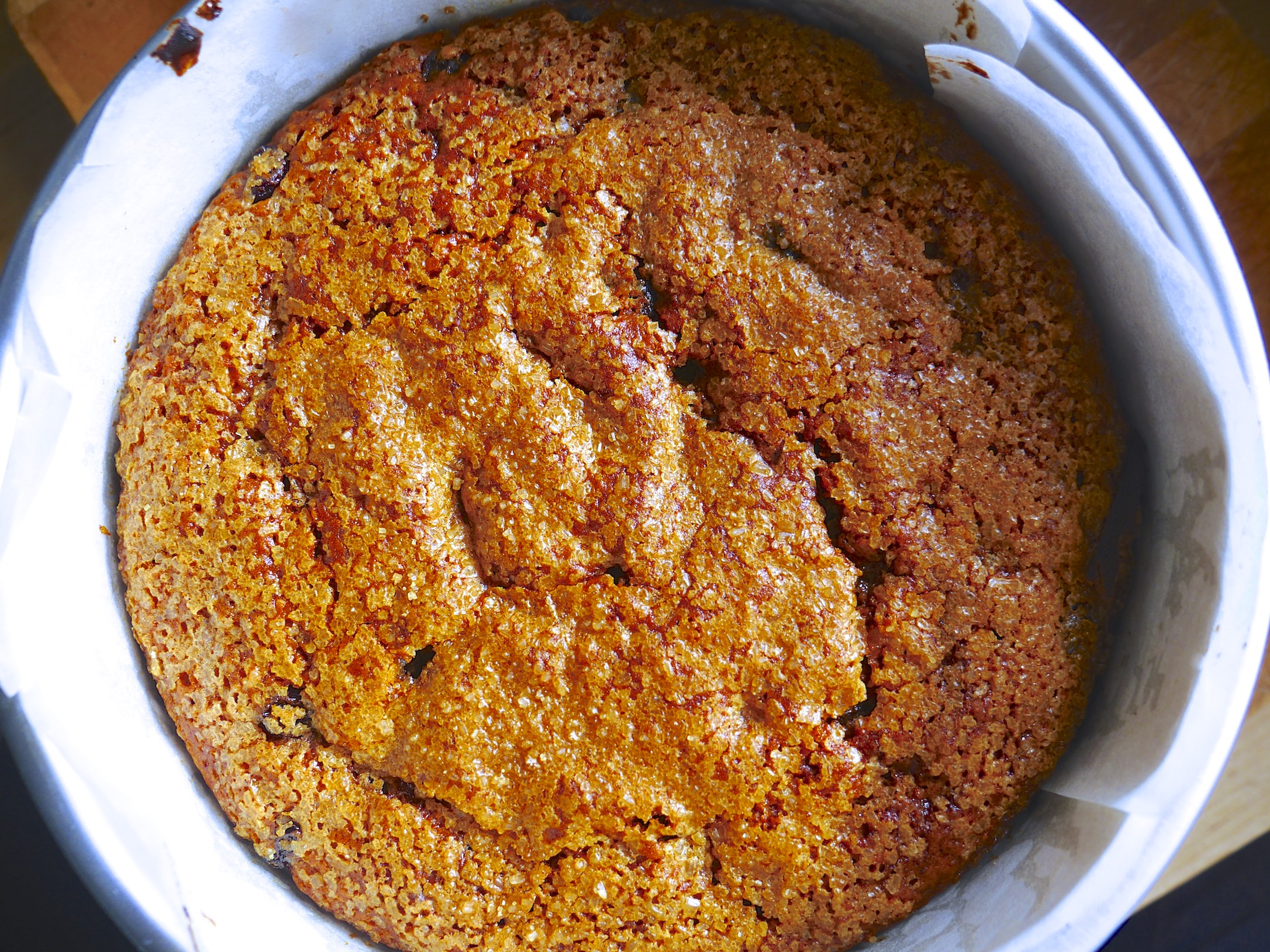 Apple, Maple + Pecan Cake