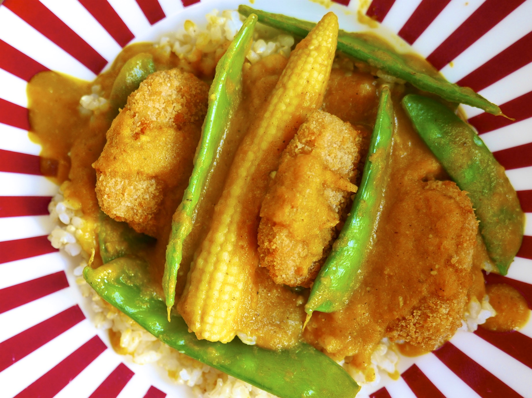 Kid-Friendly Katsu Curry (Vegan)