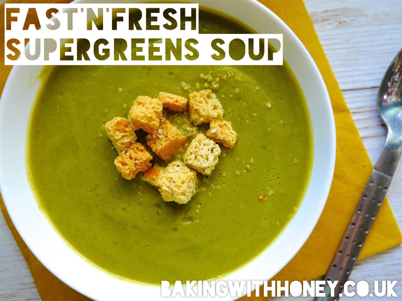 Fast’n’Fresh Supergreens Soup