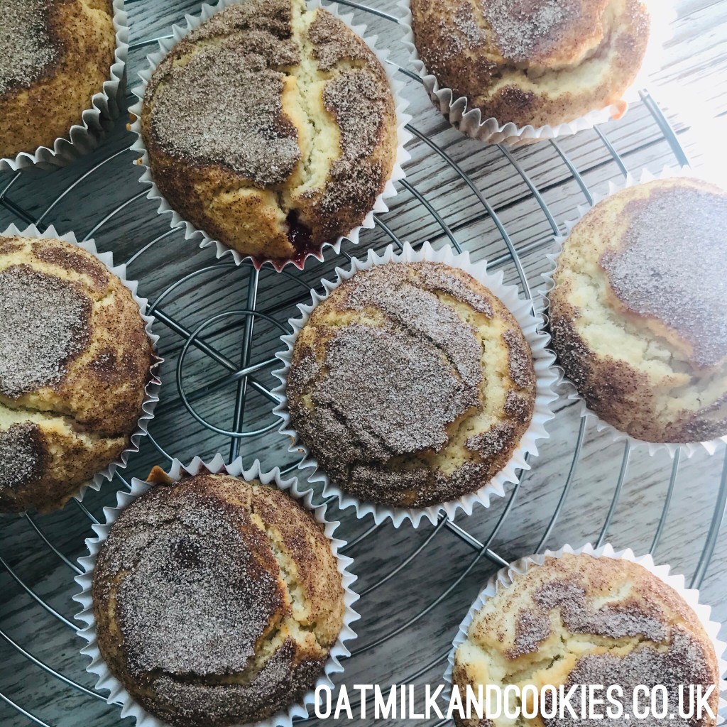 Vegan Snickerdoodle Donut Muffins