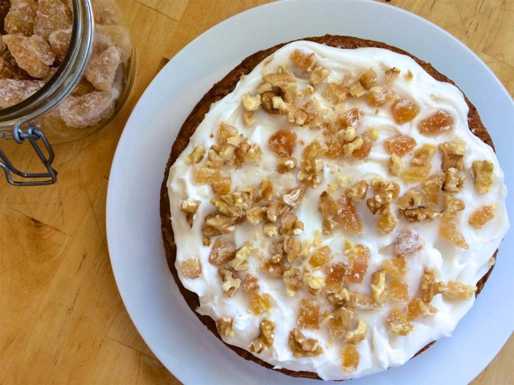 Veganising Nigella: The Ginger & Walnut Carrot&nbsp;Cake