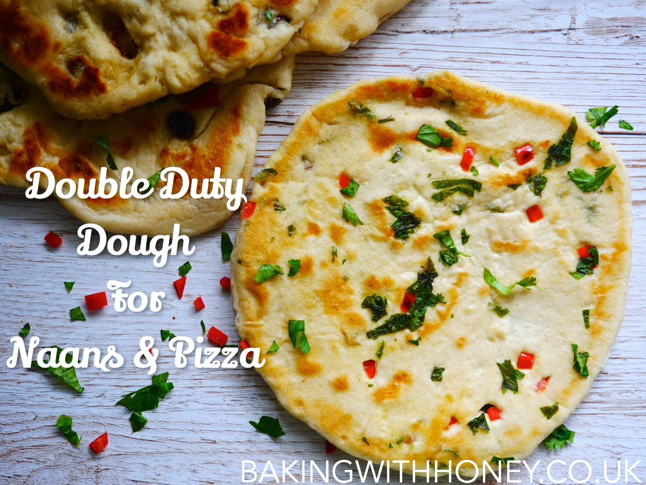 Easy Double Duty Dough: For Vegan Naans & Pizza