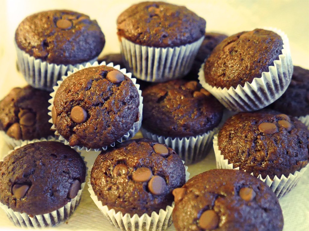 Double Chocolate Mini&nbsp;Muffins