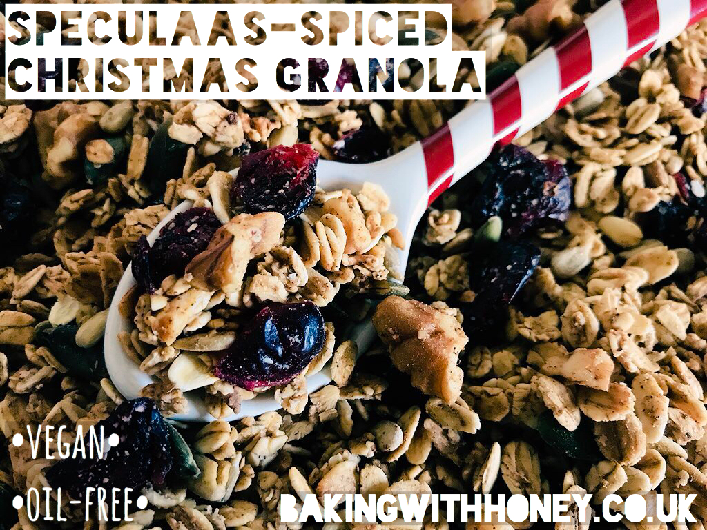 Speculaas-Spiced Christmas Granola (Oil&nbsp;Free)