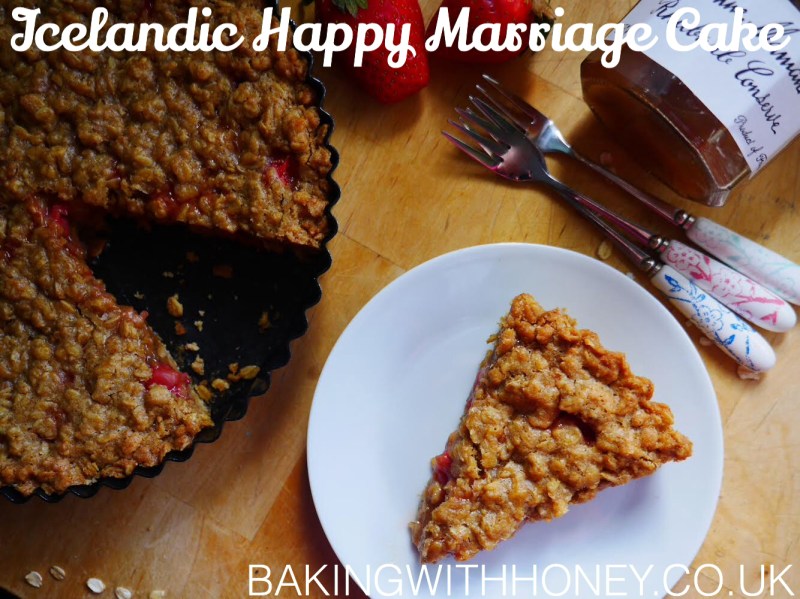 Vegan Icelandic Happy Marriage Cake | Hjónabandssaela