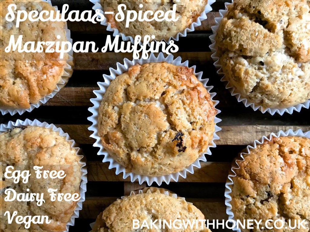 Vegan Simnel Marzipan Muffins