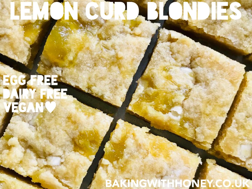 Lemon Curd Blondies